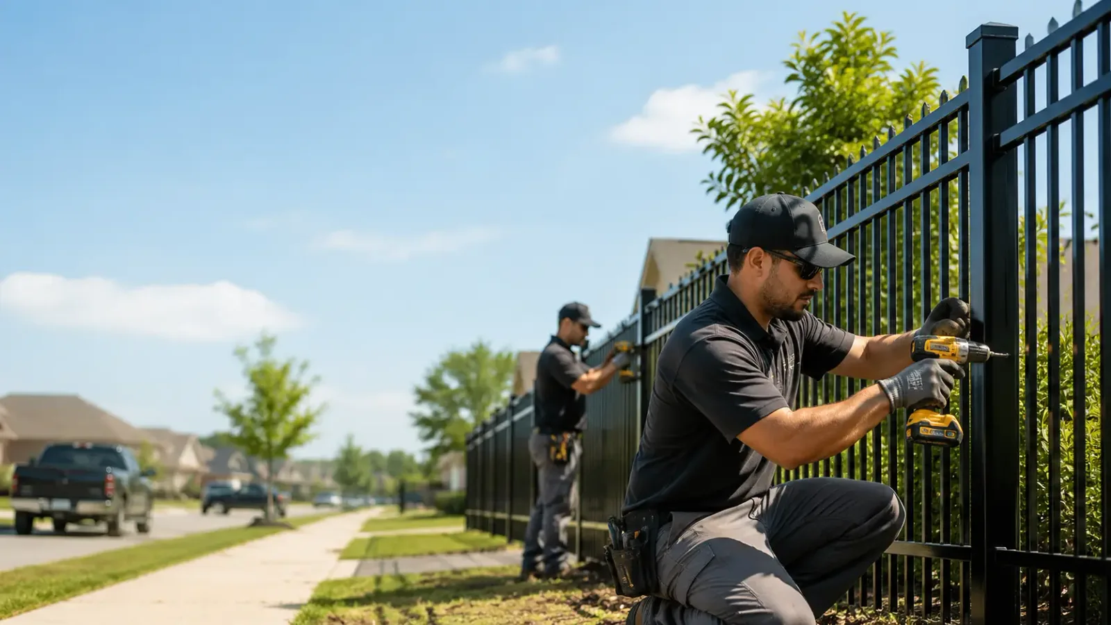 Metal Fence Installation in Green Isle, MN